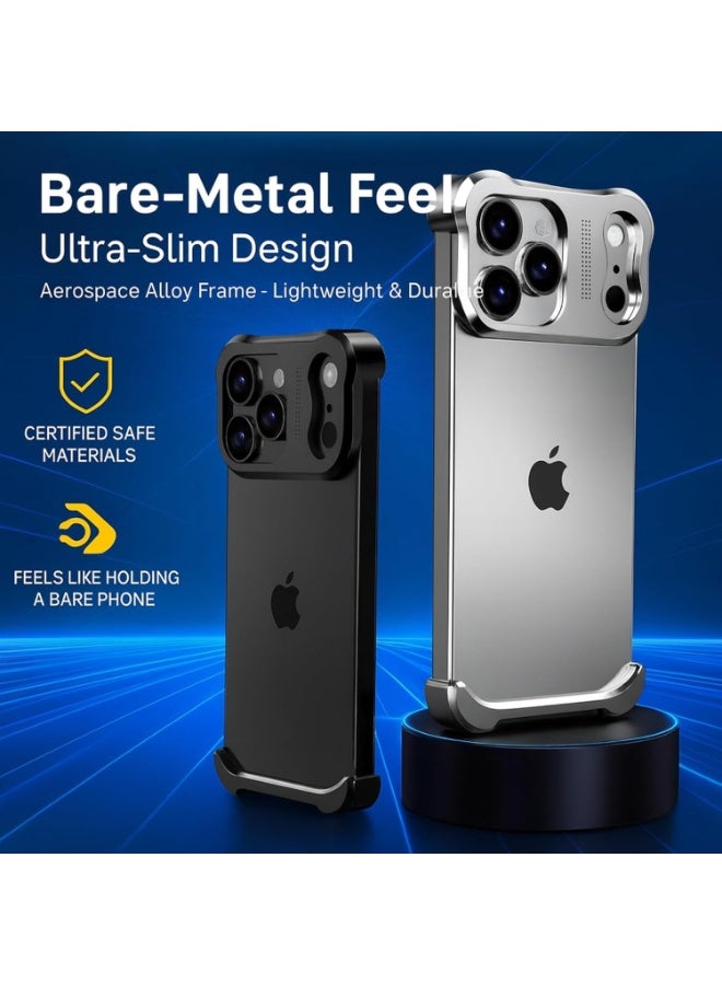 Bukela iPhone 17 Pro Max  Full-Coverage Protective Case, Military-Grade Drop Protection, Delays Yellowing, Scratch-Resistant, Fingerprint-Resistant, Ultra-Thin with Raised Edges - Image 2